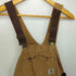 カーハート Carhartt ダック地 ダブルニーペインターオーバーオール メンズ