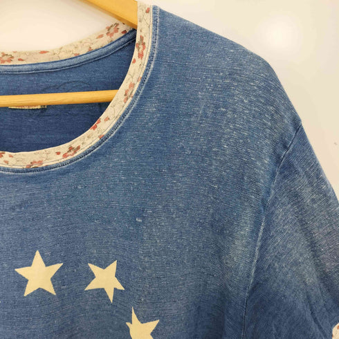キャピタル KAPITAL long sleeve t-shirt USA star-spangled flag IDG天竺ベッツィーロス ヒッピーロンT メンズ JPN:L