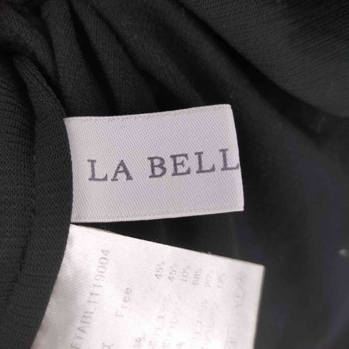 ラベルエチュード la belle Etude ニット切替 ハイネックワンピース レディース FREE