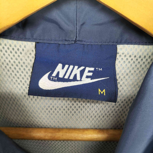 ナイキ NIKE 80s 紺タグ バイカラーナイロンジャケット メンズ JPN:M