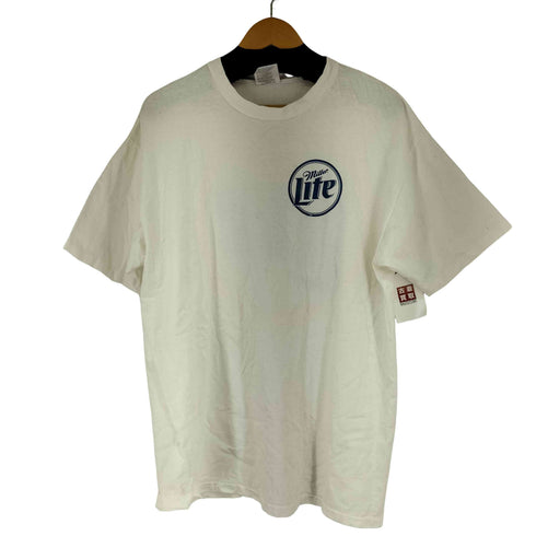 POWERPRO 90S 両面プリント S/S Tシャツ MILLER LITE メンズ import:XL