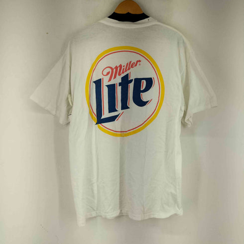 POWERPRO 90S 両面プリント S/S Tシャツ MILLER LITE メンズ import:XL
