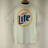 POWERPRO 90S 両面プリント S/S Tシャツ MILLER LITE メンズ import:XL