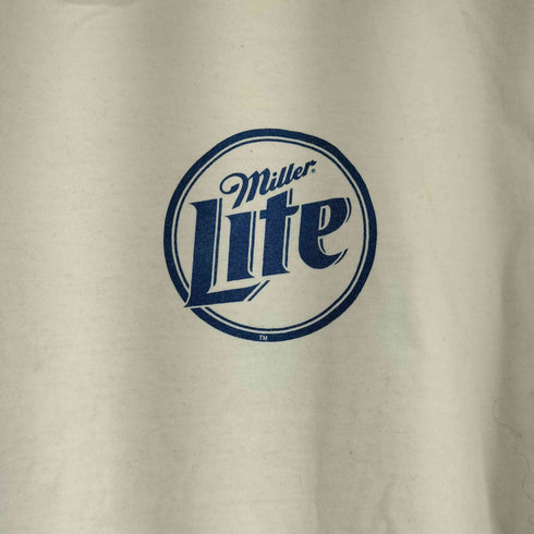 POWERPRO 90S 両面プリント S/S Tシャツ MILLER LITE メンズ import:XL