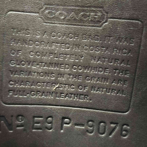 コーチ COACH OLD レザーショルダーバッグ レディース