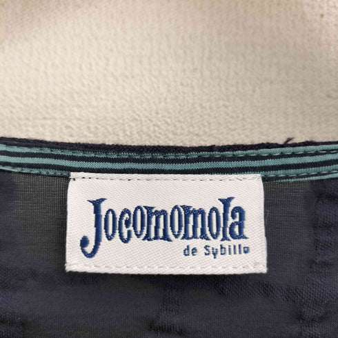 ホコモモラ Jocomomola スクエアカットジャガード ボリュームプルオーバー レディース 40