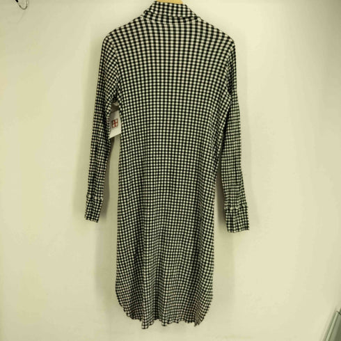 ツモリチサト TSUMORI CHISATO 18ss ギンガムチェック シワ加工 シャツワンピース レディース 2