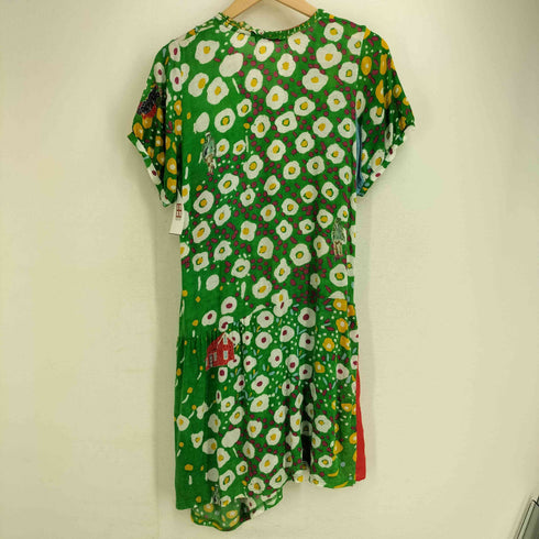 ツモリチサト TSUMORI CHISATO フロントポケット 総柄ワンピース レディース 2