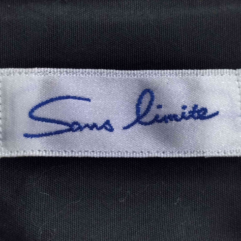 サンリミット Sans limite ボックス大開衿 オープンカラーシャツ メンズ JPN:2