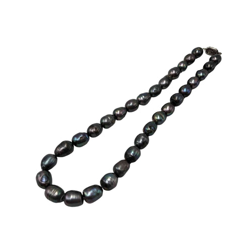 SILVER 刻印 パール ネックレス レディース