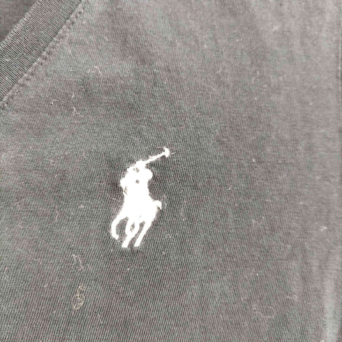 ラルフローレンスポーツ RALPH LAUREN SPORT ポニー刺繍 Vネック 半袖 Tシャツ レディース import:S
