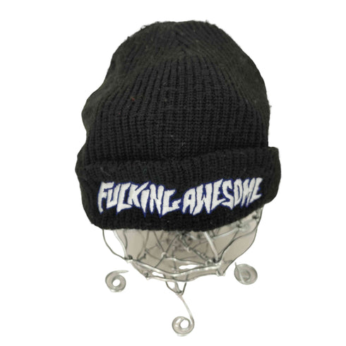 ファッキンオーサム FUCKING AWESOME ロゴパッチ ニット帽 メンズ