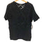 ヨシユキコニシ YOSHIYUKI KONISHI 花柄 レース S/S Vネック コットン ニット レディース