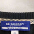 バーバリーブルーレーベル BURBERRY BLUE LABEL ワンポイント刺繍 コットン ノバチェック 七分丈 カーディガン レディース JPN:38