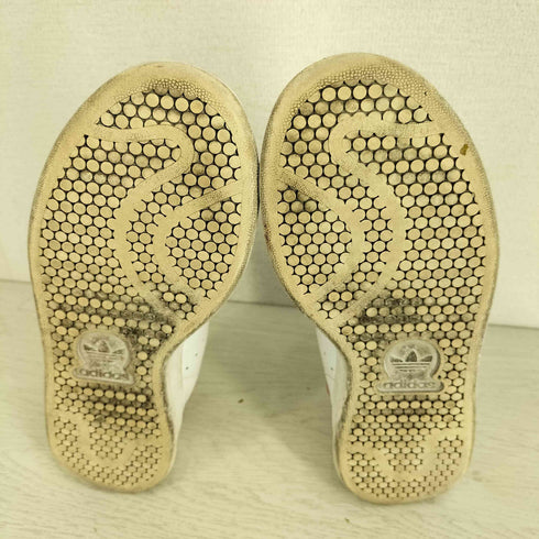 アディダスオリジナルス adidas Originals J STAN SMITH スタンスミス B32703 ローカットスニーカー ホワイト/ボールドピンク レディース JPN:22