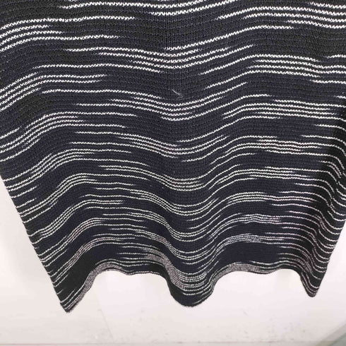 ミッソーニ MISSONI イタリア製 総柄 マキシ丈 サマーニットワンピース レディース