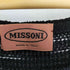 ミッソーニ MISSONI イタリア製 総柄 マキシ丈 サマーニットワンピース レディース