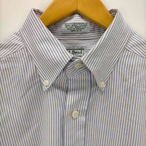 エルエルビーン L.L.Bean ホンジュラス製 ボタンダウン ストライプS/Sシャツ メンズ 16-35
