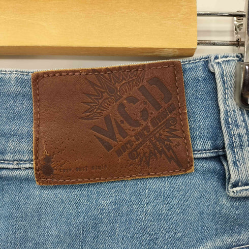 エムシーディー MCD 刺繍 ストレッチデニムパンツ メンズ
