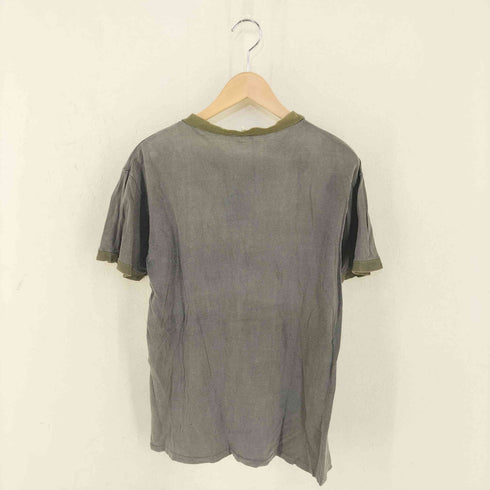 フロントプリントリンガーTee メンズ