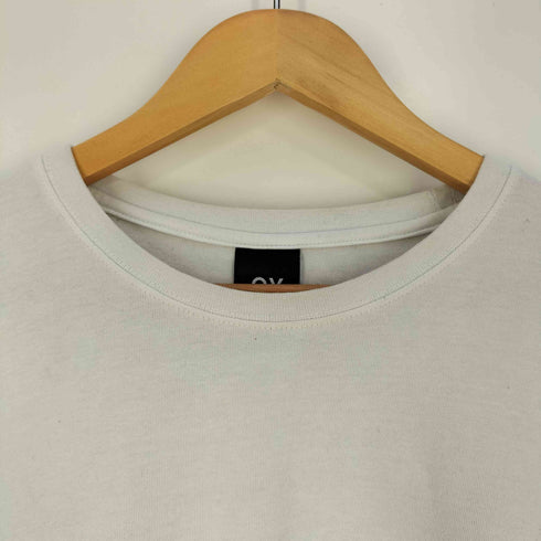 オーワイ OY ロゴ刺繍 サイドジップ ロングスリーブ Tシャツ メンズ
