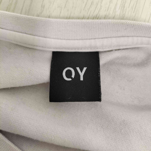 オーワイ OY ロゴ刺繍 サイドジップ ロングスリーブ Tシャツ メンズ