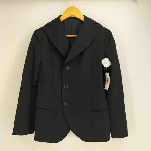 ヨウジヤマモトプリュスノアール YOHJI YAMAMOTO+NOIR 97ss 100番 ウールギャバ 3B テーラードジャケット マーメイドスカート セットアップ レディース 2