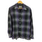 ワコマリア WACKO MARIA 23AW OMBRE CHECK OPEN COLLAR SHIRT L/S メンズ JPN:L