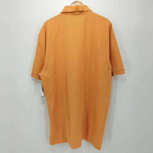 トミーヒルフィガー TOMMY HILFIGER 刺繍ロゴ S/Sポロシャツ メンズ import:XL