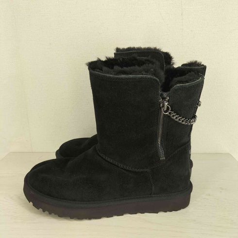 アグオーストラリア UGG Australia CLASSIC SHORT SPARKLE ZIP ムートンブーツ レディース JPN:24