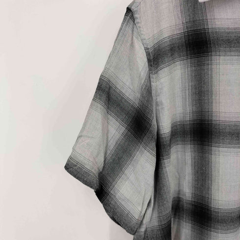 ワコマリア WACKO MARIA 23SS OMBRE CHECK OPEN COLLAR SHIRT S/S TYPE2 メンズ JPN:M