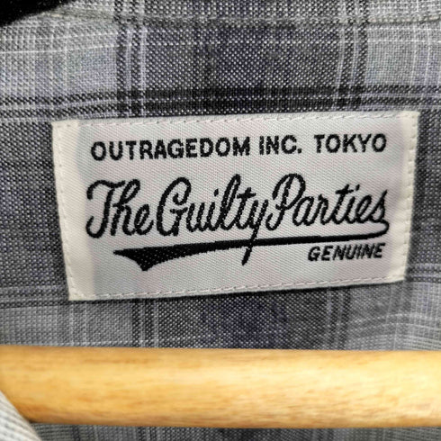 ワコマリア WACKO MARIA 23SS OMBRE CHECK OPEN COLLAR SHIRT S/S TYPE2 メンズ JPN:M