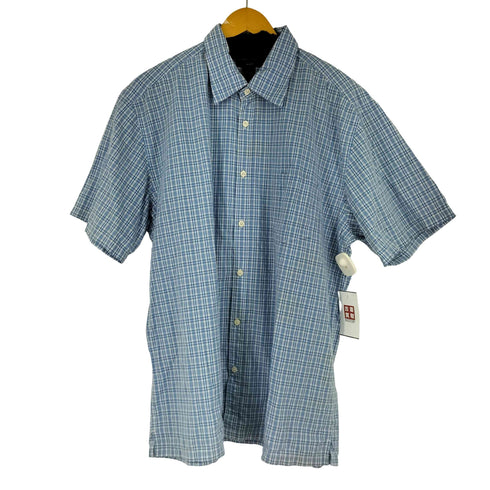 ギャップ Gap 00S チェック S/S シャツ メンズ import:XL