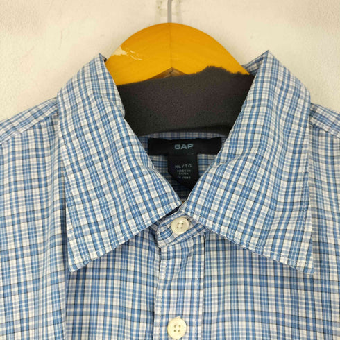 ギャップ Gap 00S チェック S/S シャツ メンズ import:XL