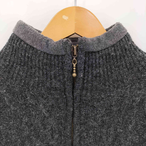 caRRaigdonn ウール ジップアップニット メンズ import:XL