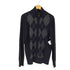 バナナリパブリック BANANA REPUBLIC チェック柄 ウールドライバーズニット メンズ import:L