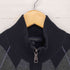 バナナリパブリック BANANA REPUBLIC チェック柄 ウールドライバーズニット メンズ import:L