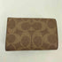 コーチ COACH ミニトライフォールド ウォレット レディース