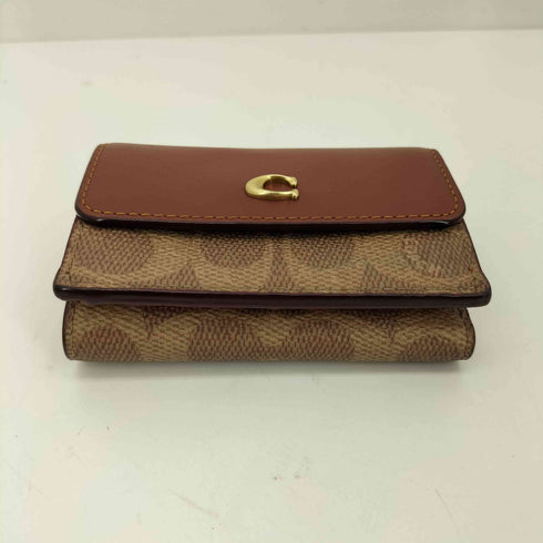 コーチ COACH ミニトライフォールド ウォレット レディース