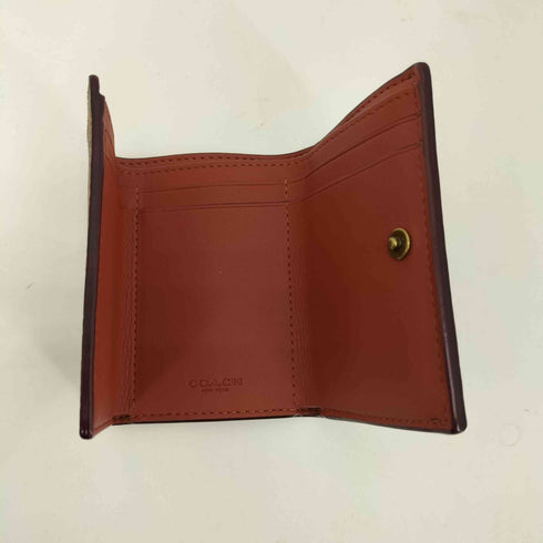 コーチ COACH ミニトライフォールド ウォレット レディース