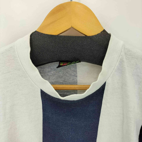 TSI 90S USA製 ストライプ L/S Tシャツ メンズ import:XL