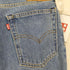 リーバイス Levis 別注 517 ステンシルデザイン ブーツカットデニムパンツ レディース W29 L30