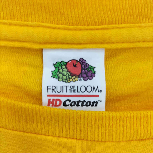 FRUIT OF THE LOOM ボディ HD COTTON ロゴ プリント Tシャツ メンズ import:XL