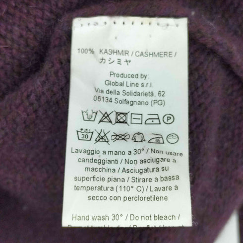 H A N D カシミヤ ハイネック ニット レディース