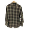 ペリーエリス PERRY ELLIS チェック柄 レーヨンシャツ メンズ import:L