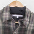 ペリーエリス PERRY ELLIS チェック柄 レーヨンシャツ メンズ import:L