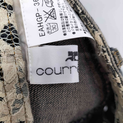 クレージュ courreges タイトデニムスカート レディース 7