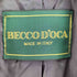 BECCO D`OCA カシミヤコート メンズ