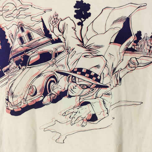 アニメプリントTee メンズ