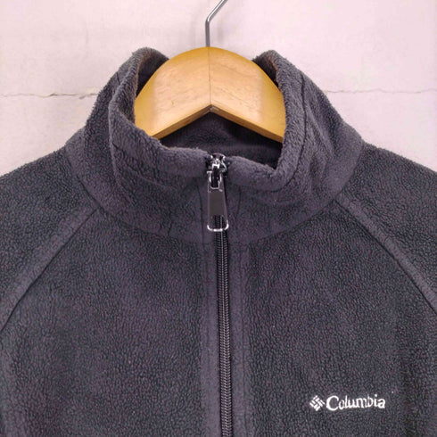 コロンビア Columbia 刺繍ロゴ フルジップフリース ジャケット メンズ L